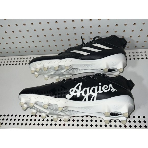Adidas Freak 22 Texas A&M PE Mens Football Cleats Size 13 Black White HQ6395 - Picture 6 of 9